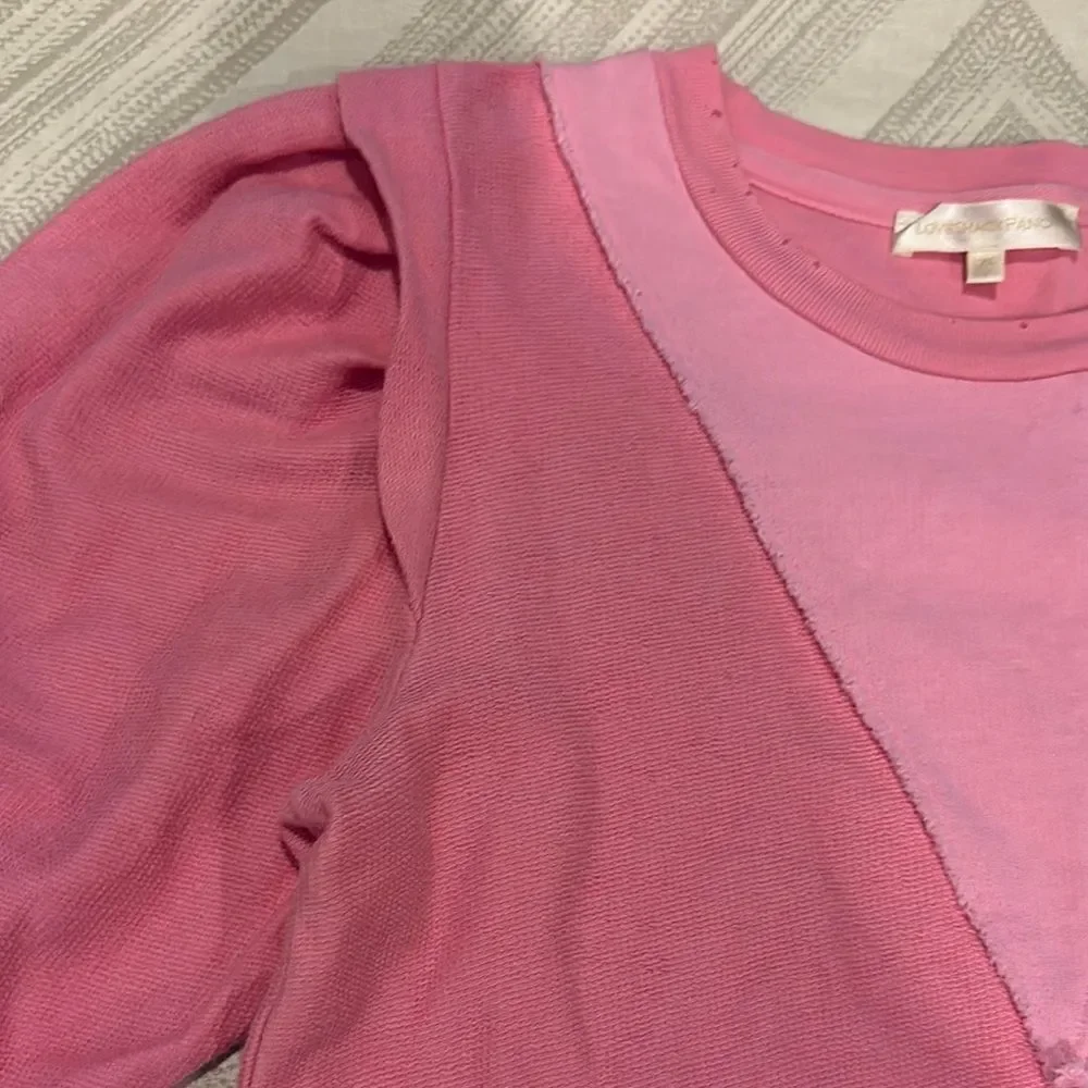 LoveShackFancy Women’s Grier Pullover Sweatshirt - Size XS